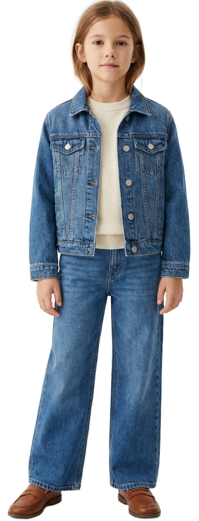 A Blufeather model wearing the collection